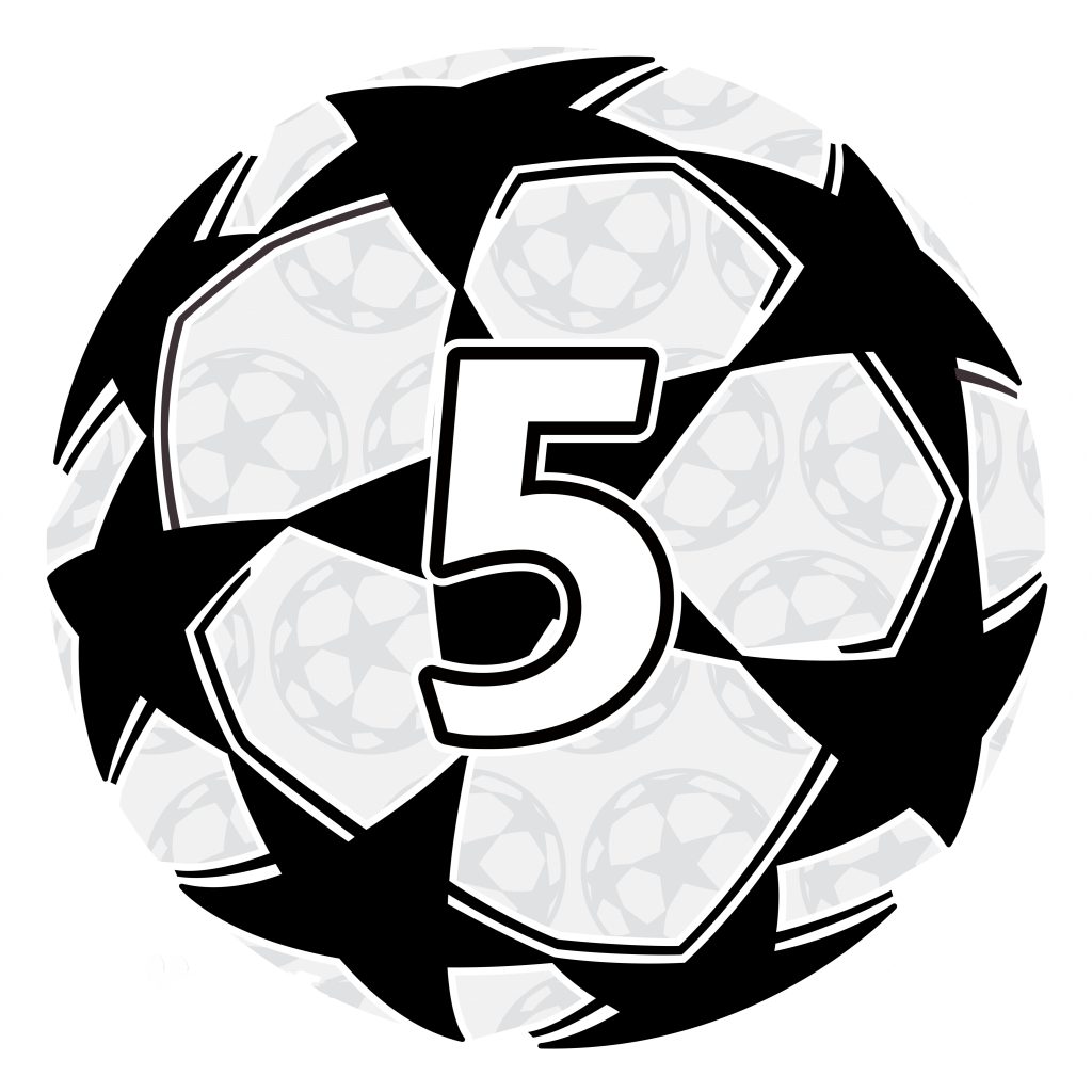 Logo van de erearmband van de Champions League